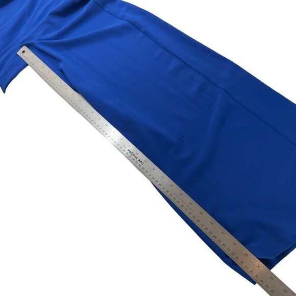 Bebe Desiree Hook & Eye Cobalt Blue Jumpsuit - Picture 11 of 15